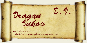 Dragan Vukov vizit kartica